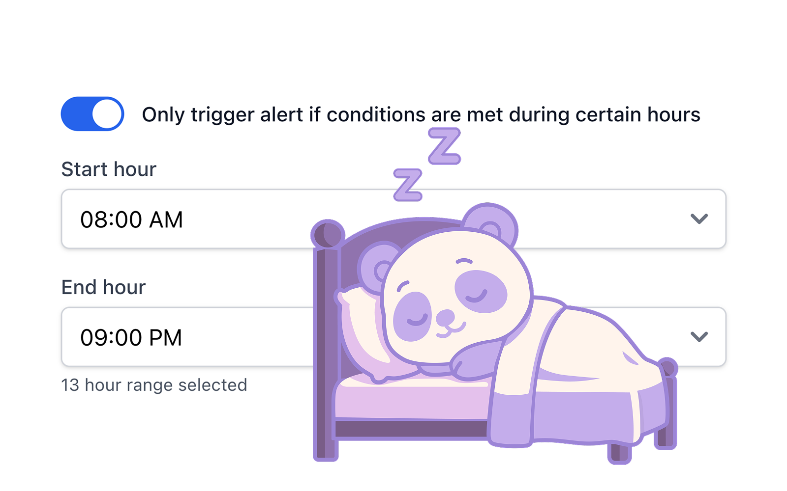 Time filters feature